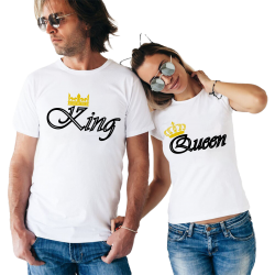 Set tricouri King Queen