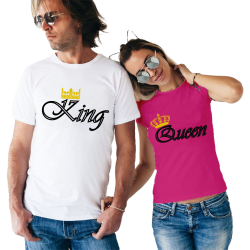 Set tricouri King Queen