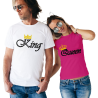 Set tricouri King Queen