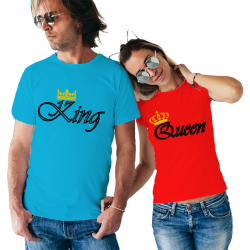 Set tricouri King Queen