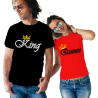 Set tricouri King Queen