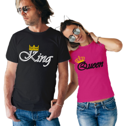 Set tricouri King Queen