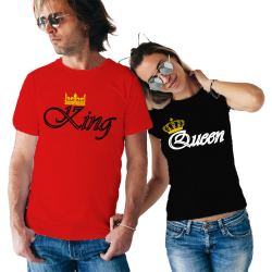 Set tricouri King Queen