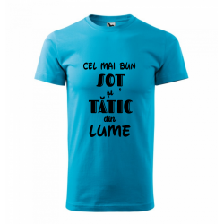 Tricou Cel mai bun sot si tatic