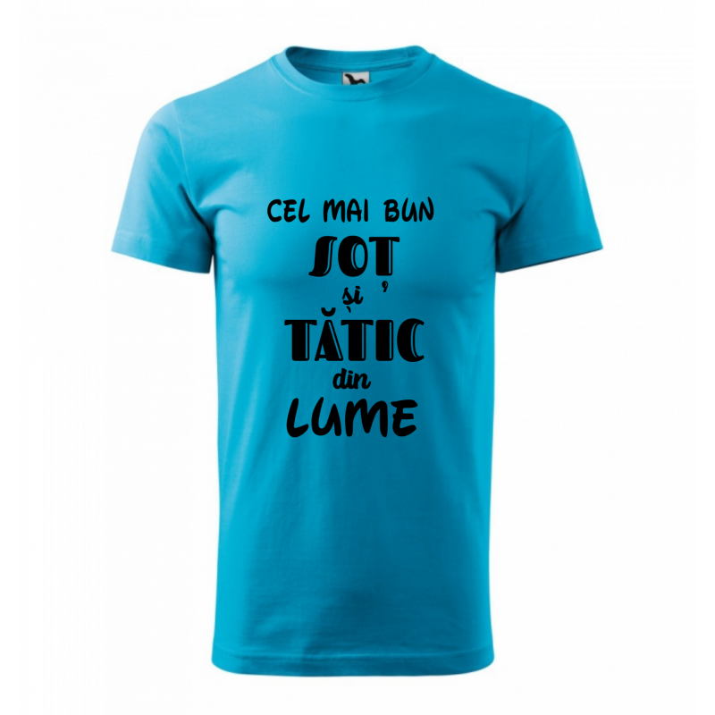 Tricou Cel mai bun sot si tatic