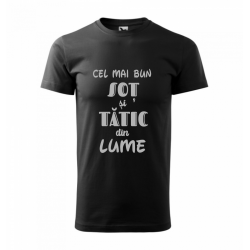 Tricou Cel mai bun sot si tatic