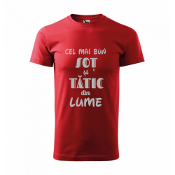 Tricou Cel mai bun sot si tatic