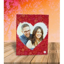 Rama foto personalizata din sticla 23x18