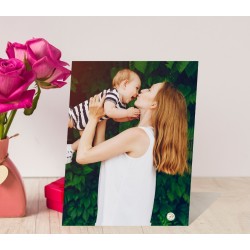 Rama foto personalizata din sticla 23x18