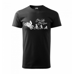 Tricou Biker One life One love