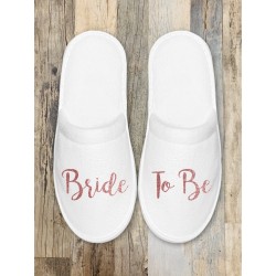 Papuci de casa Bride to Be