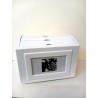 Album foto din lemn, cufar rotativ, 10x15 cm, 124 fotografii, 4 ferestre personalizare