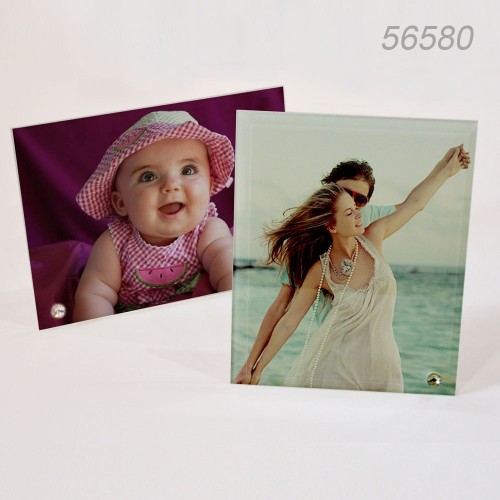 Rama foto personalizata din sticla 20x20
