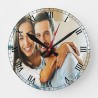 Ceas personalizat din sticla rotund