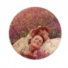 Puzzle personalizat rotund
