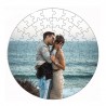 Puzzle personalizat rotund