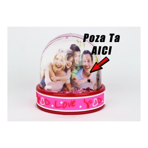 Glob foto Love roz