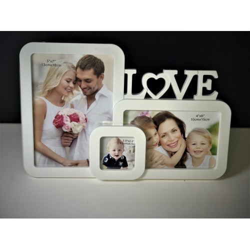 Colaj foto 3 poze Love