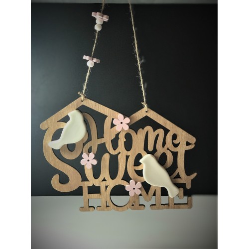 Decoratiune usa „Home Sweet Home”