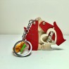 Breloc insertie foto lemn