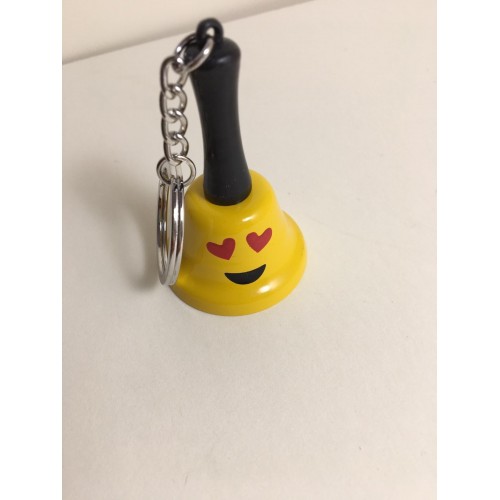 Breloc clopotel cu text si emoji