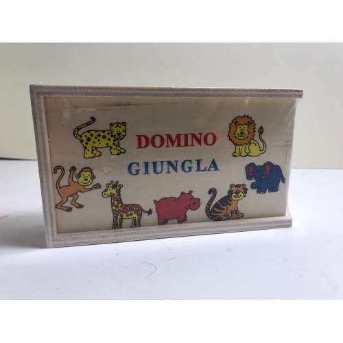 Jucarie domino din lemn