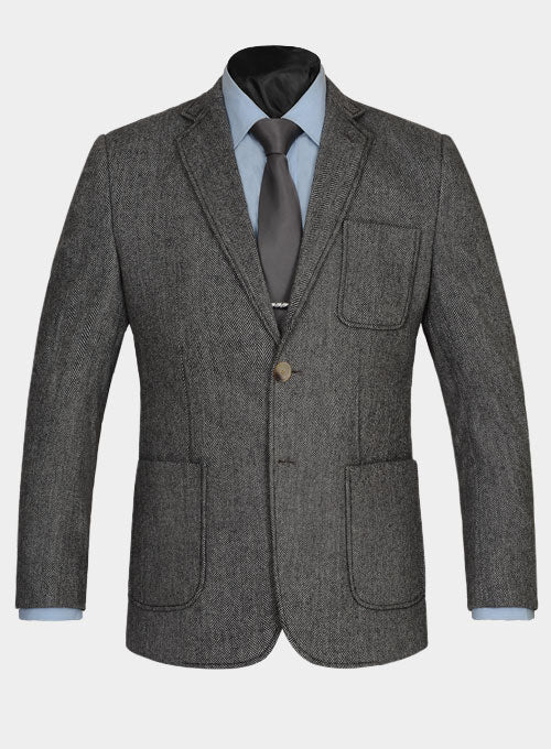 pocket tweed jacket