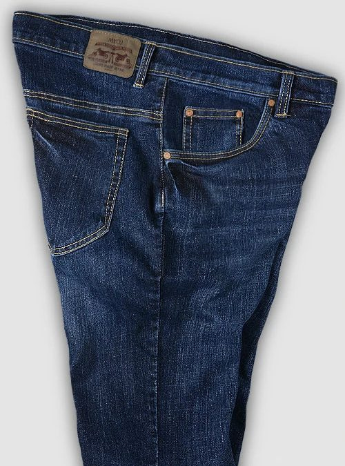 Nostrum blue washed slim fit jeans - G3-MJE4431 | G3fashion.com