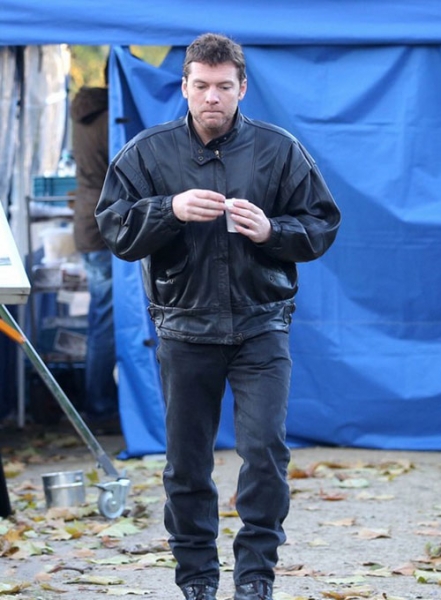 Sam Worthington Leather Jacket