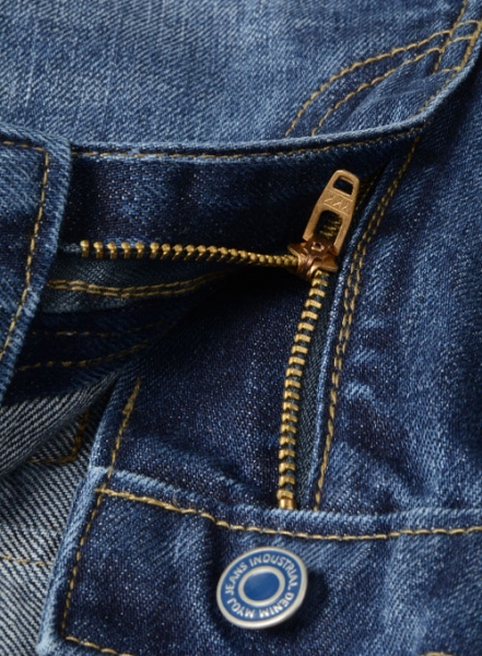 Orlando Blue Indigo Wash Whisker Jeans