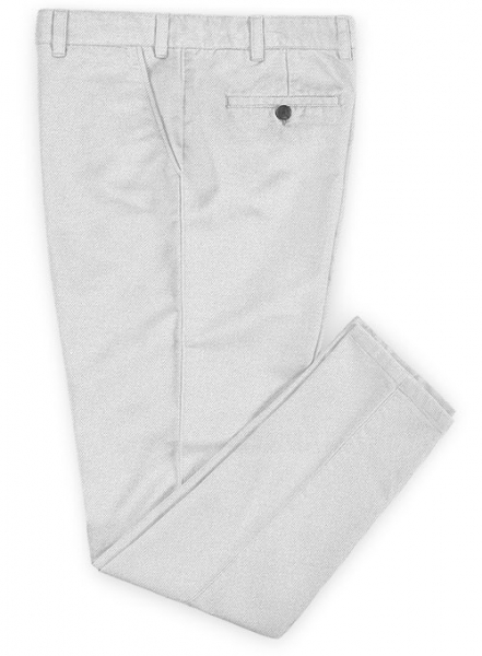 Heavy Light Gray Chinos