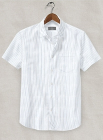 Giza Ludo Cotton Shirt - Half Sleeves