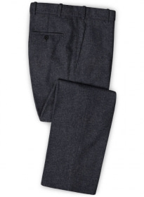 Charcoal Denim Tweed Pants