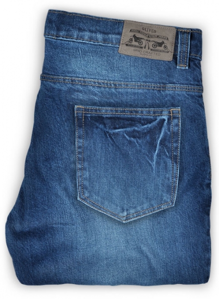 Aston Blue Stone Wash Whisker Jeans