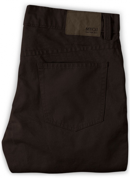 Twillino Thick Dark Brown Jeans