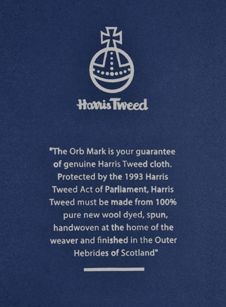 Harris Tweed Puvier Blue Jacket