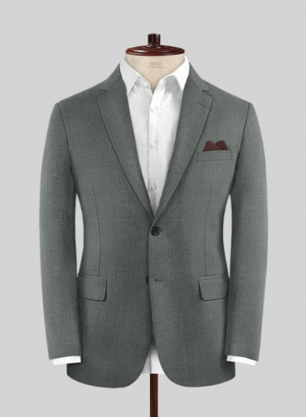 Reda Chief Gray Pure Wool Suit