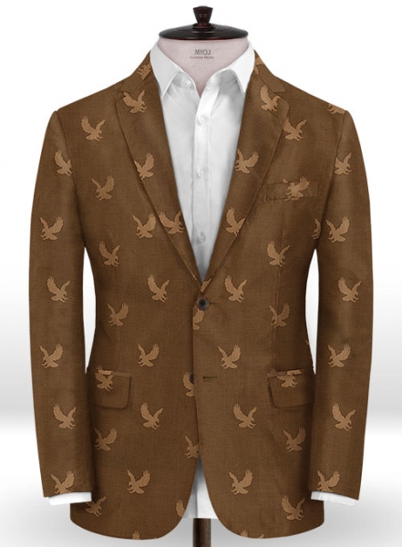 Eagle Dark Brown Wool Suit