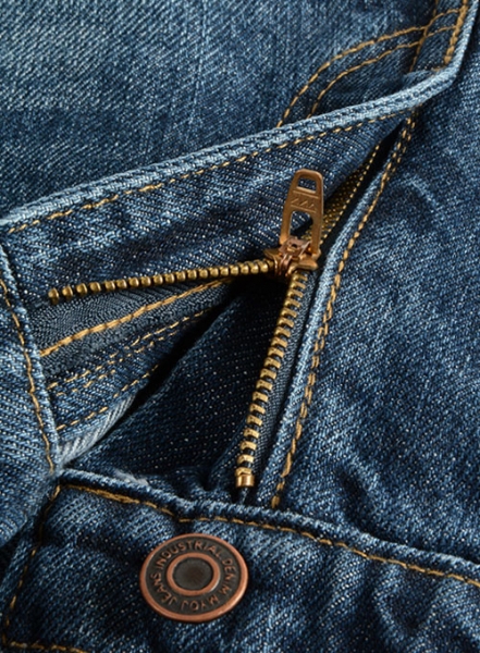 Sterling Blue Indigo Wash Whisker Jeans