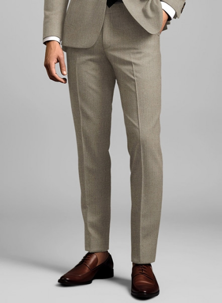 Reda Worsted Beige Pure Wool Suit