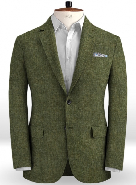 Solbiati Dew Green Linen Suit