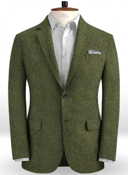 Solbiati Dew Green Linen Suit