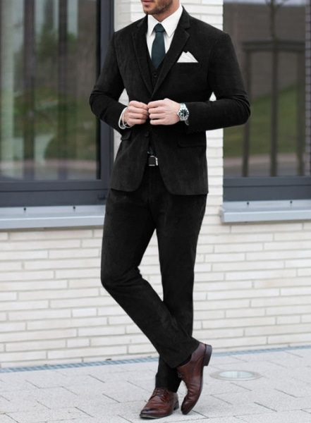 Black Velvet Suit