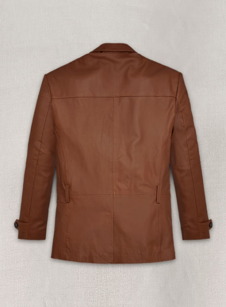 Robert Downey Jr Leather Blazer #2