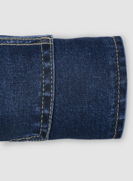 Leo Blue Denim-X Wash Stretch Jeans