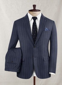 Reda Sotto Blue Wool Suit