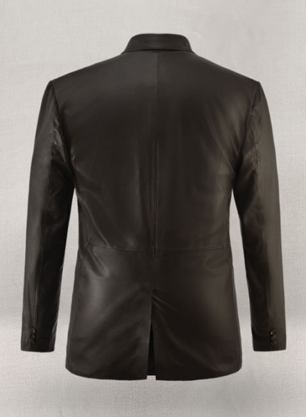 Soft Louis Brown Leather Blazer