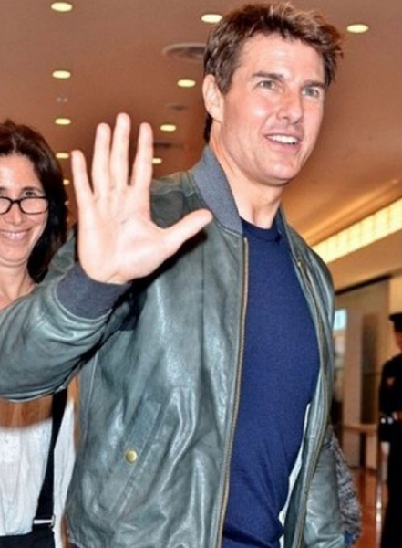 Tom Cruise Leather Jacket #2