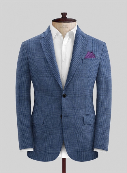 Solbiati Blue Prince Linen Suit