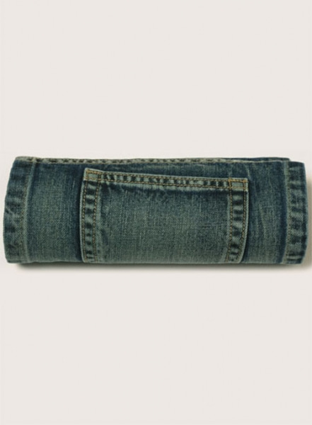 Mud Blue Denim Jeans - Vintage Wash